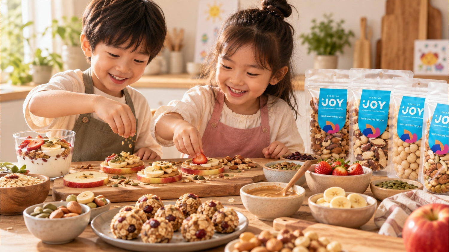Let the Kids Help: Easy No-Cook Kitchen Projects