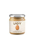 Seeds of Joy Almond Butter front jar. 100% Organic