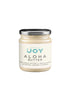 Seeds of Joy Aloha Butter Front Jar. Blend of creamy, buttery and tropical flavours. Macadamias, Cashews and coconuts