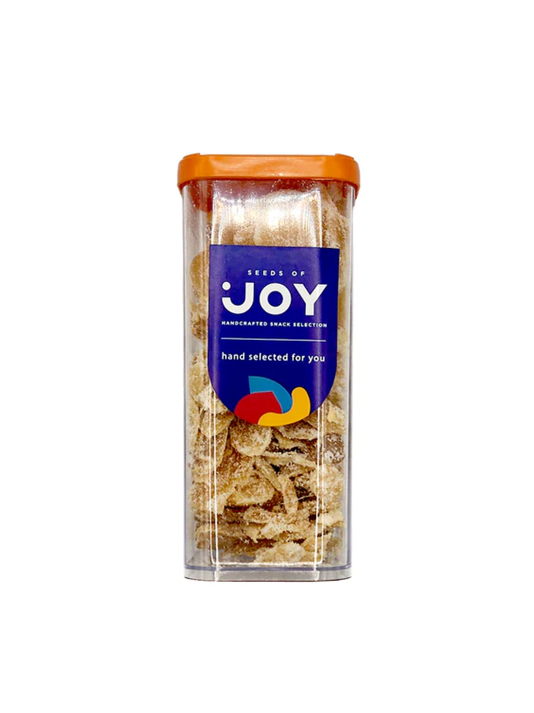 Seeds of Joy Dried Ginger front packaging. Hand selected for you! Shop now in Singapore!