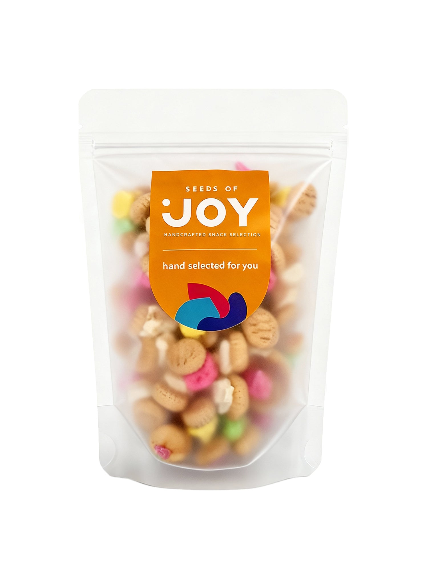 Seeds of Joy Ice Gem Biscuits front packaging. Hand selected for you! Shop here.