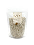 Seeds of Joy Organic Instant Oats front packaging. Hand selected for you. Morning breakfast never tasted so good!