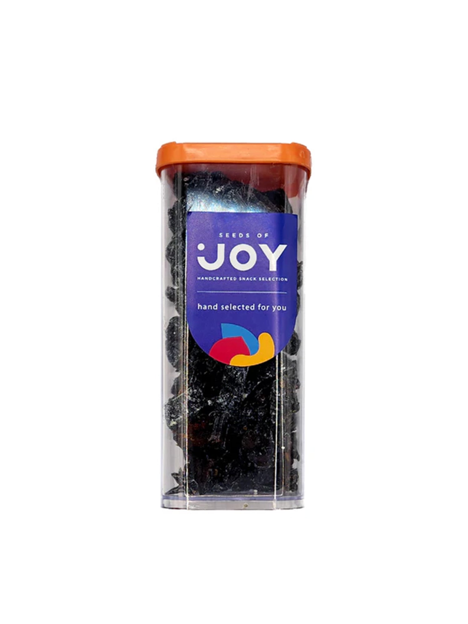 Seeds of Joy Shredded Xi Mei Plums front packaging. Hand selected for you. Premium plums in Singapore!